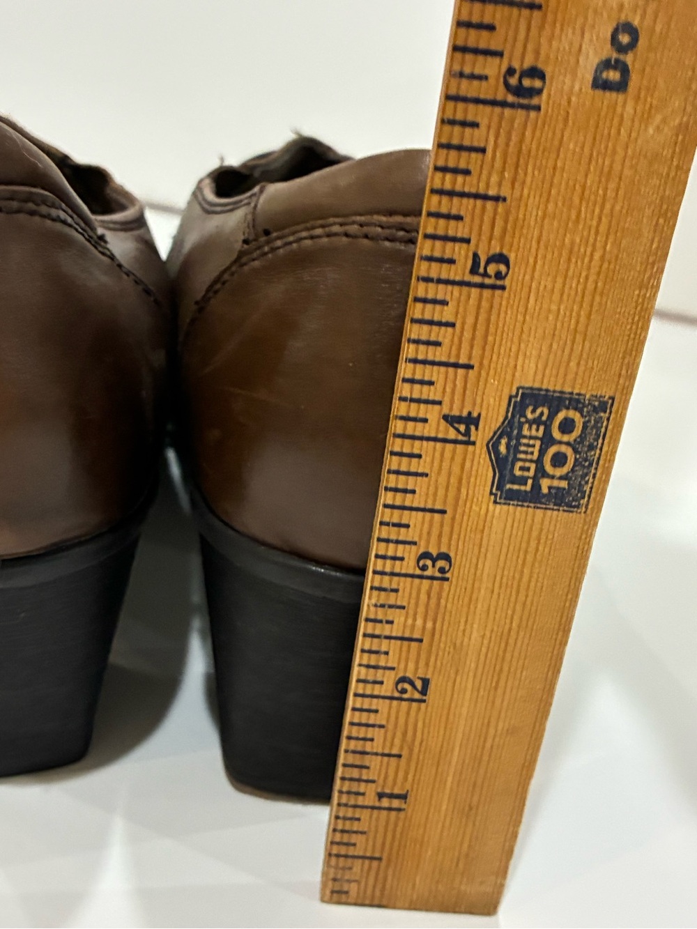 Earth Origins Brown Leather Ankle Boots 10M Buckle 2.5" Heel EUC - Picture 10 of 10